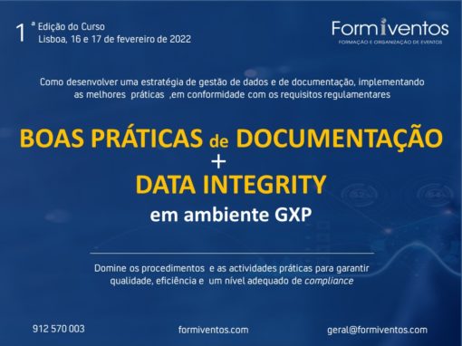 BOAS PRATICAS DE DOCUMENTAÇÃO + DATA INTEGRITY