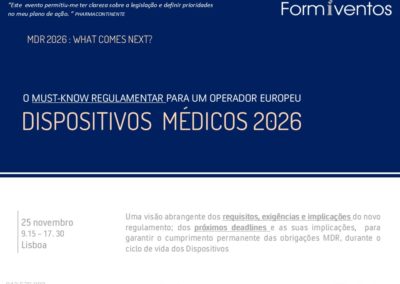 DISPOSITIVOS  MÉDICOS 2026 : O MUST-KNOW REGULAMENTAR PARA UM OPERADOR EUROPEU