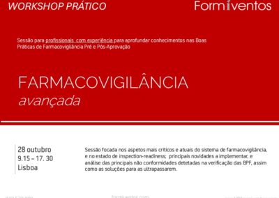 FARMACOVIGILÂNCIA  avançada