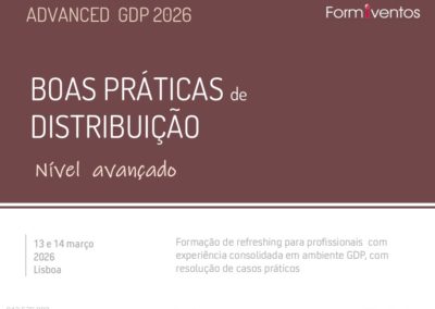 GDP Nível 2 : BOAS PRÁTICAS DE DISTRIBUIÇÃO Nível Avançado