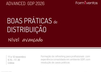 GDP Nível 2 : BOAS PRÁTICAS DE DISTRIBUIÇÃO Nível Avançado