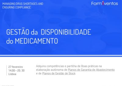 GESTÃO da  DISPONIBILIDADE do MEDICAMENTO