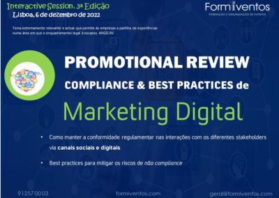 MARKETING DIGITAL:  Promotional Review Compliance
