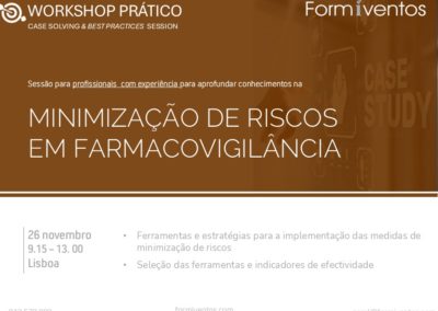 MINIMIZAÇÃO DE RISCOS EM FARMACOVIGILÂNCIA