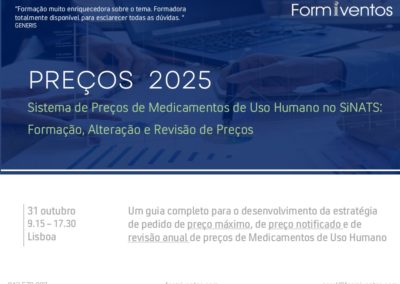 Formação, Alteração e Revisão Anual de PREÇOS de MEDICAMENTOS
