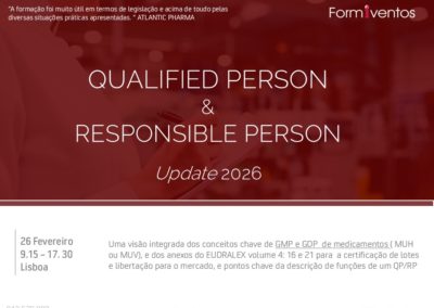 QUALIFIED PERSON  &  RESPONSIBLE PERSON .  Update 2026