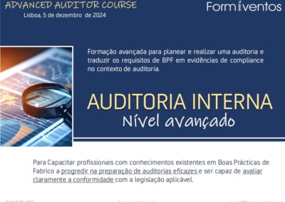 AUDITORIA INTERNA .  Nível Advanced