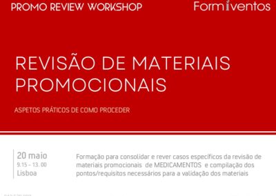 PROMOTIONAL REVIEW de MEDICAMENTOS : REVISÃO DE MATERIAIS PROMOCIONAIS