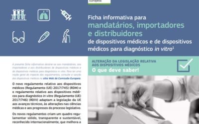 Ficha informativa para mandatários, importadores e distribuidores de DISPOSITIVOS MÉDICOS