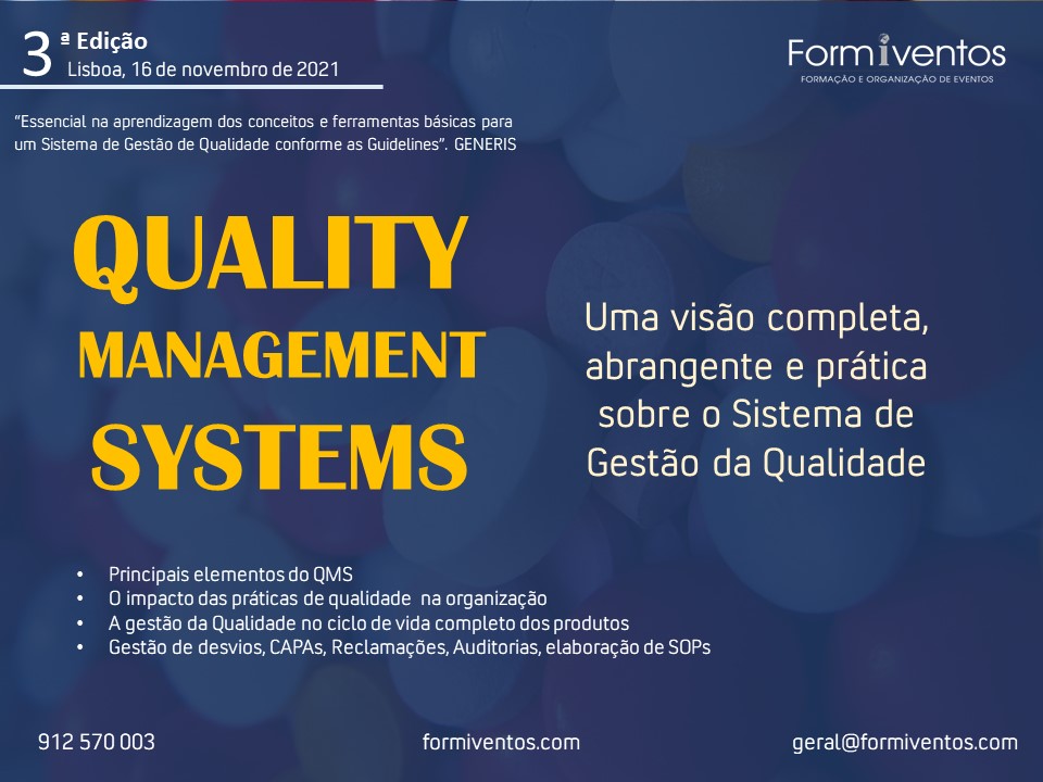 QUALITY  MANAGEMENT  SYSTEMS