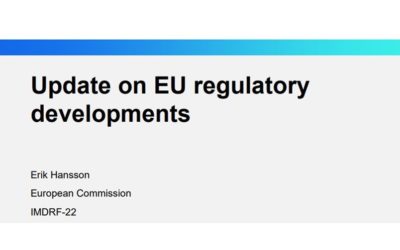 IMDRF released Update on EU regulatory developments
