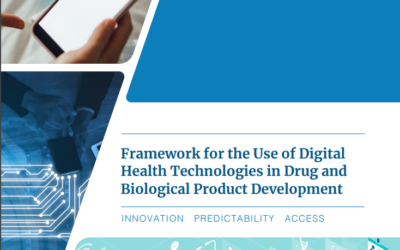 Framework for the Use of Digital Health Technologies in Drug and Biological Product Development