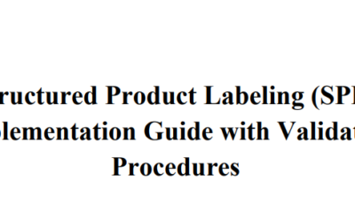 FDA Publishes Structured Product Labeling (SPL) Implementation Guide with Validation Procedures for Cosmetic Product Facility Registrations and Product Listings