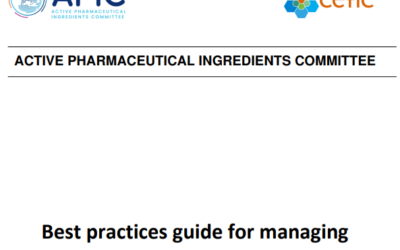 Best practices guide for managing suppliers of API manufacturers Version 2, 18 March 2024