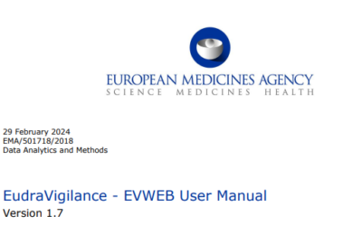EudraVigilance – EVWEB User Manual