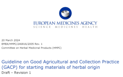 Good agricultural and collection practice for starting materials of herbal origin – Scientific guideline