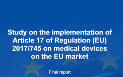 Study on the implementation of Article 17 of Regulation (EU) 2017/745 on medical devices on the EU market