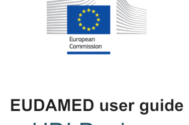 New version of EUDAMED user guide UDI Devices