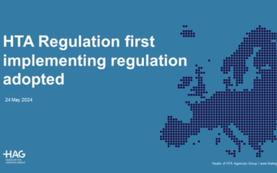 First implementing regulation ((EU) 2024/1381) by the European Commission pursuant to the HTA Regulation ((EU) 2021/2282)