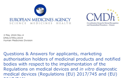 New guidance for medical devices used in combination with medicines