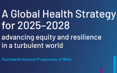 A Global Health Strategy for 2025–2028