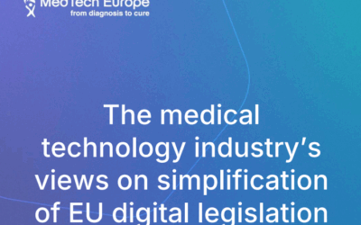 Simplification of EU digital legislation: MedTech Europe proposal to ensure coherent implementation