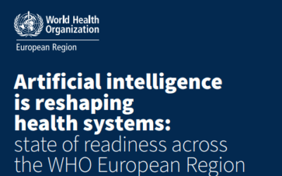 Artificial intelligence is reshaping health systems: state of readiness across the WHO European Region
