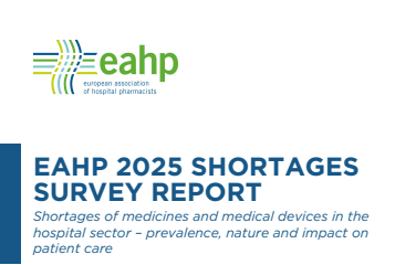 EAHP 2025 Shortages Survey Report