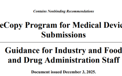 FDA eCopy Program for Medical Device Submissions