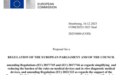 Proposal for a regulation to simplify rules on medical and in vitro diagnostic devices