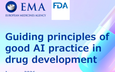 Guiding principles of good AI practice in drug development. January 2026