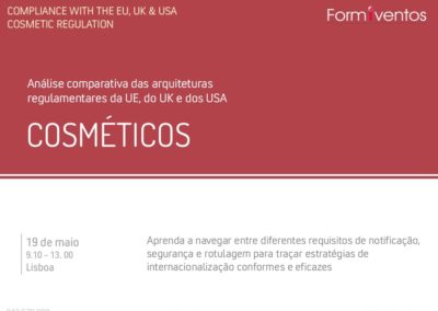 COSMÉTICOS : Análise comparativa das arquiteturas regulamentares da UE, do UK e dos USA