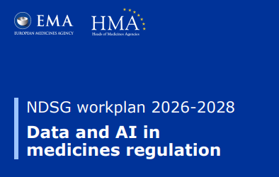 NDSG workplan 2026-2028 : Data and AI in medicines regulation
