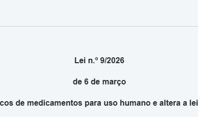 Nova lei regula ensaios clínicos de medicamentos para uso humano em Portugal