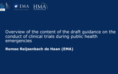  ACT EU Draft Guidance on Clinical Trials During Public Health Emergencies