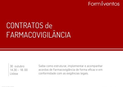 CONTRATOS de FARMACOVIGILÂNCIA