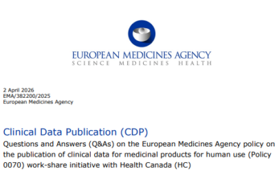 EMA Clinical Data Publication  (CDP)