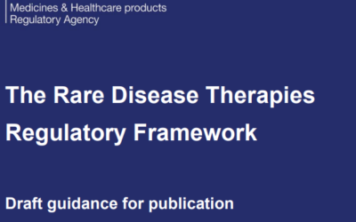 MHRA Open consultation Draft rare disease therapies regulatory framework