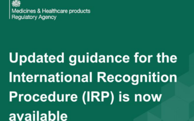 MHRA Updated guidance for the International Recognition Procedure (IRP)