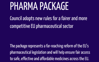 The Council of the European Union has formally adopted the Pharmaceutical Package
