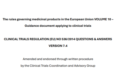 Clinical Trials Regulation – Q&A Version 7.4